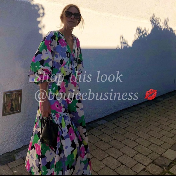 H&M Cotton Kaftan Dress - Picture 6 of 16